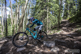 Local shredder Nate Hills continues to preform finishing fourth in a stacked field of Pro Men racers.
