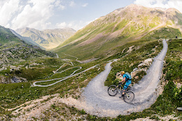 Hans Rey and Danny MacAskill Ride the new Livigno Trails