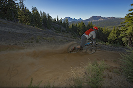 Mount Bachelor Gravity Series, Race #3, The most blown out corner I could find.