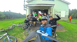 #sanagerockersroots and #canyon Riders ! :D it was so fun rain day ride