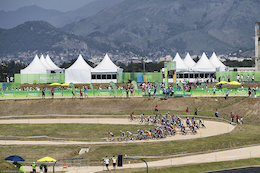 Men race started! A lot of rider went to Rio to get prepared for the Olympics