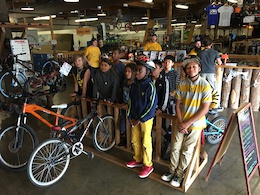 The Lumberyard Gives Kick Start To Community Cycling Center's Holiday Bike Drive