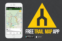 free trail map app
