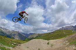 MAD boy, Rui Sousa, getting a bit of air time in Livigno.