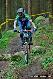 Mid Section of the 2015 DH Champs trail which was unfortunately partially trail centre based. Still fast and good fun.