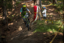 Finn Parsons was looking solid today, seeding 1st in U15, 7 seconds up.