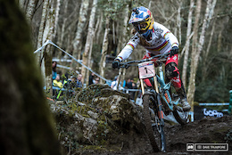 Another race and another victory for Rachel Atherton, but this one was hard fought and definitely did not come easy.
