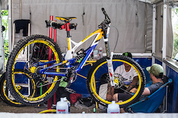 Mike Jones's Nukeproof Pulse - Leogang World Cup 2016