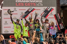 Les Gets Mud Bath Makes History in Crankworx Les Gets Downhill presented by iXS