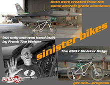 Sinister Bikes Military Offer