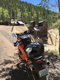 Visiting abandoned Silver mines near Bonanza Colorado