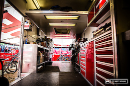 SRAM's Race Support Truck - EWS Round 5, Aspen
