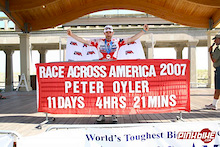 Canadian Endurance Cyclist, Peter Oyler, Becomes 2nd Canadian Ever to Complete the Race Across America