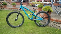 0 Dartmoor shine full build slope bike