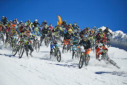 Practise The Megavalanche's Snow With Nukeproof Staff and Athletes