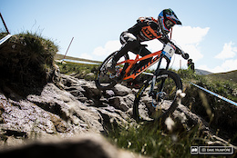 Connor Fearon dodged a rainy bullet in Lourdes and is sitting pretty in 5th right now.