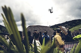 Mehdi Gani performs at Crankworx in Les Gets on June 18th, 2016 // Bartek Wolinski/Red Bull Content Pool // P-20160619-00515 // Usage for editorial use only // Please go to www.redbullcontentpool.com for further information. //