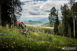 Former XC racer turned World Cup downhiller, Kenta Gallagher is trying his hand at the EWS for the first time.