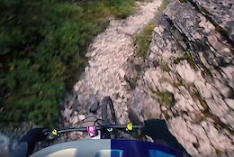 Fabio Wibmer Rides Some Burly Dolomite Terrain - Video