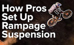 How Do The Pros Set Up Their Suspension For Rampage? - Video