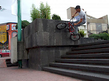 wallride down the stairs
