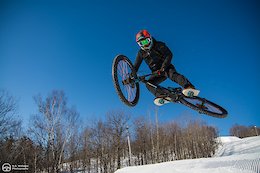 Mountain Biking on Fresh Corduroy in "Minnesota Winters" - Video