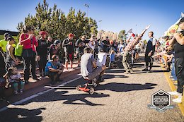 This year's event saw several fun events including the tricycle race.