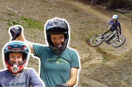 Casey Brown &amp; Vaea Verbeeck Hit the New Dream Track Jumps for the First Time - Video