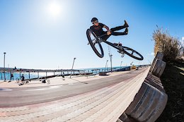 If you go to Barcelona you have to hit the famous sea walls. Brayden topside no-footed can.