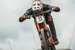 Reece Wilson pinned it up top to take the fastest time at split one before blowing up and finishing well down in 97th. Luckily for Reece he is protected for the finals for the first time ever in Leogang and lives to fight another day.