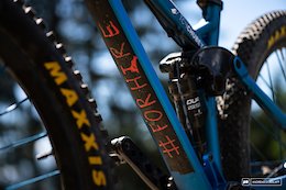 Bike Check: Mitch Chubey's Morpheus VSlope - Crankworx Les Gets 2018