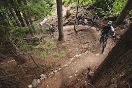 No whistler trail ride is without its climbs
