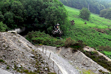 Jim Stock hitting up the Atherton Gap.  One hell of a rider, one hell of a pressure shot - I had to nail it!