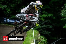 Inside The Tape: Greg Minnaar's Massive Huck From Mont-Sainte-Anne DH World Cup 2018