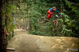 BC local Henry Fitzgerald has spent a long time riding in Whistler.  His top 10 finish proved that the practice has paid off.