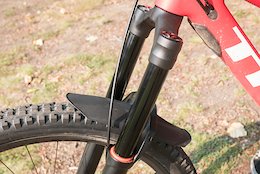 Spotted: Manitou's Prototype Enduro Fork and Sun Ringle's Carbon Wheels - Crankworx Whistler 2018