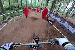Video: DH Course Preview with Gee Atherton - La Bresse World Cup 2018