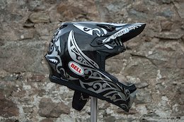 Wyn Masters' Custom Helmet for 2018 World Championships