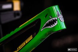 Sneak Peek of 15 Custom-Painted Bikes - Lenzerheide DH World Champs 2018