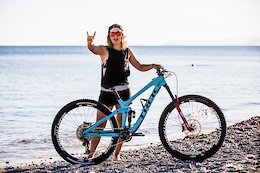 Bike Check: Katy Winton's Trek Slash - Finale Ligure EWS 2018