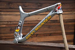 Carson Storch’s Custom Painted Rocky Mountain Maiden - Red Bull Rampage 2018