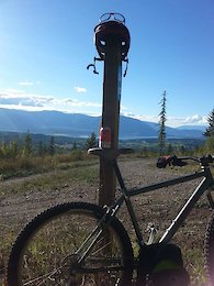 South Canoe, overlooking Salmon Arm end of Shusawp Lake. Kinda the middle point of the trails climb. Decend here, or continue up another level. Perfect rest/decision point.