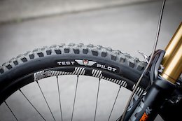 Spotted: Prototype Maxxis Assegai Tire - Crankworx Rotorua 2019