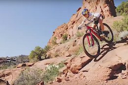 Video: Kate Courtney Flies Up, Down &amp; Along in Sedona