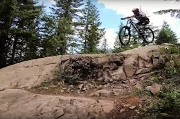 Video: 5 Different Lines Down Whistler Mountain Bike Park's Schleyer Rock Feature with Remy Metailler