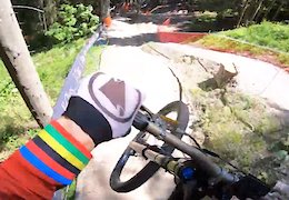 Video: Course Preview with Gee Atherton - Leogang DH World Cup 2019