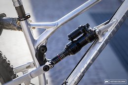 Bike Check: Sam Hill's Bare Aluminum Nukeproof Mega