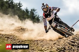 Inside the Tape: Looking for Lines &amp; Big Hucks in the Dust - Vallnord World Cup DH 2019