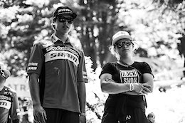 SRAM team mates Vali Holl and Lucas Cruz will be hoping for a repeat of last weekend.