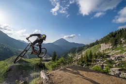 Video: Louis Reboul Searches for Slopestyle in Chatel... With a DH Bike